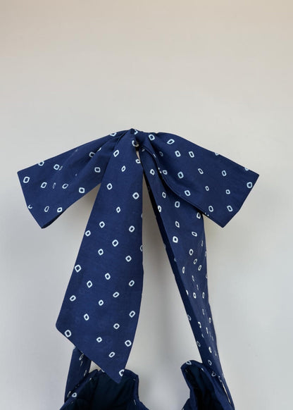 Indigo Patchwork Kantha Sling Tote