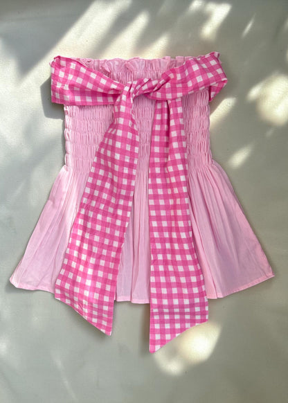Tropical Breeze Smocked Top