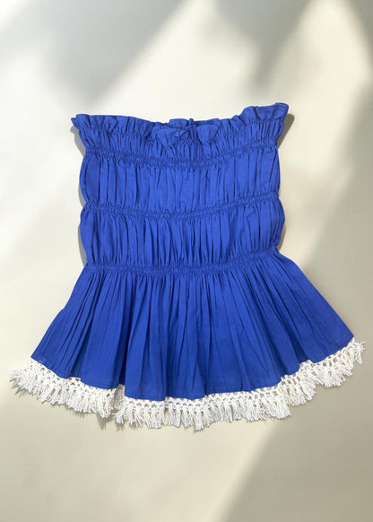 Boho Mosaic Smocked Top — ThatRomeo