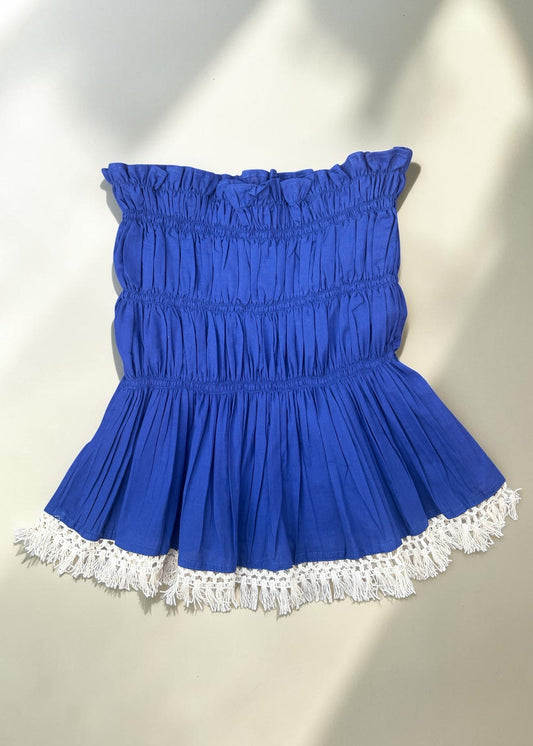Boho Mosaic Smocked Top — ThatRomeo
