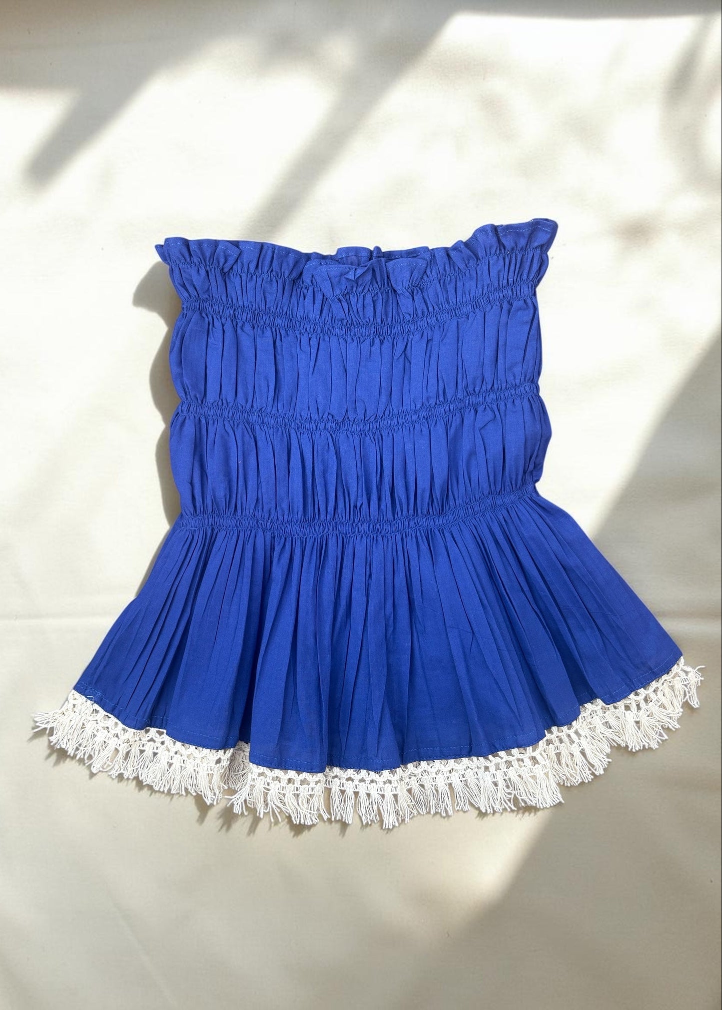 Boho Mosaic Smocked Top — ThatRomeo