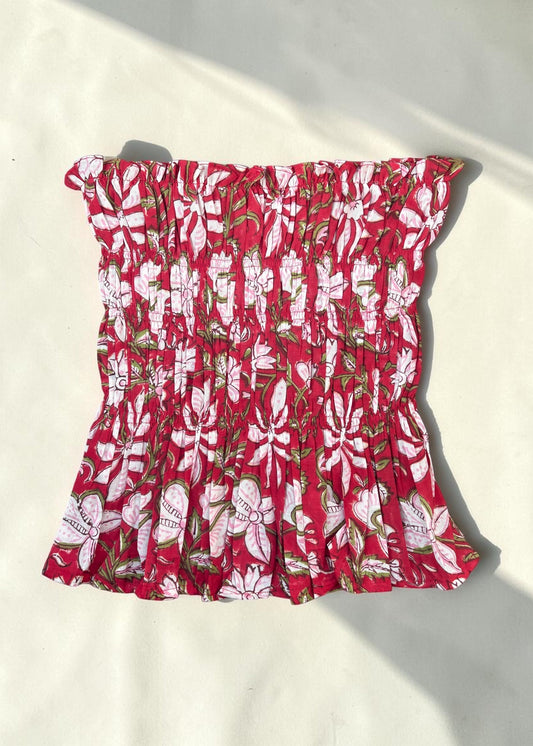 Frilla - smocked top