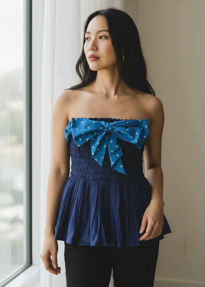 Suna - smocked Top
